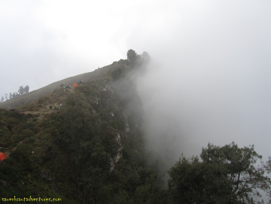 crater rim